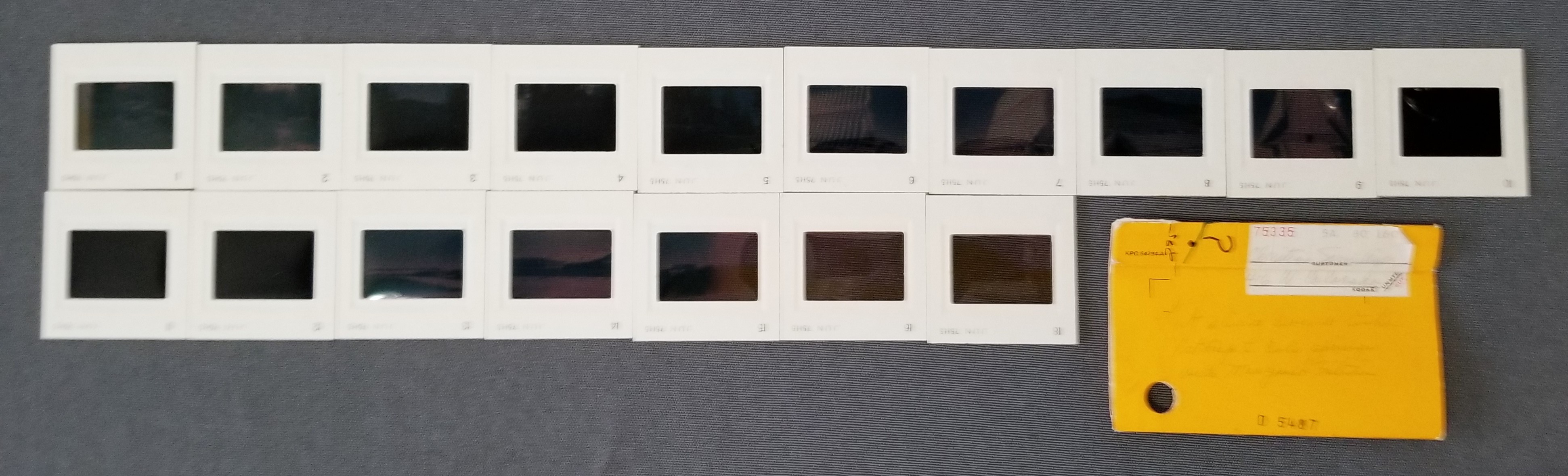 Pope Family Albums / Wilson Pope Family Slides / Circa 1971 1974Reginald Douglas Wilson Dated Thelastslides Douglastook Firsttripto Colorado Springswith Margaret Fritsche